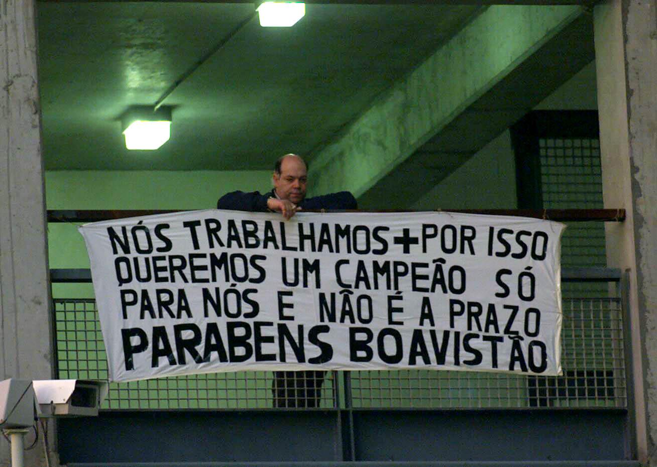 Uma mensagem reveladora  (Foto: A BOLA)