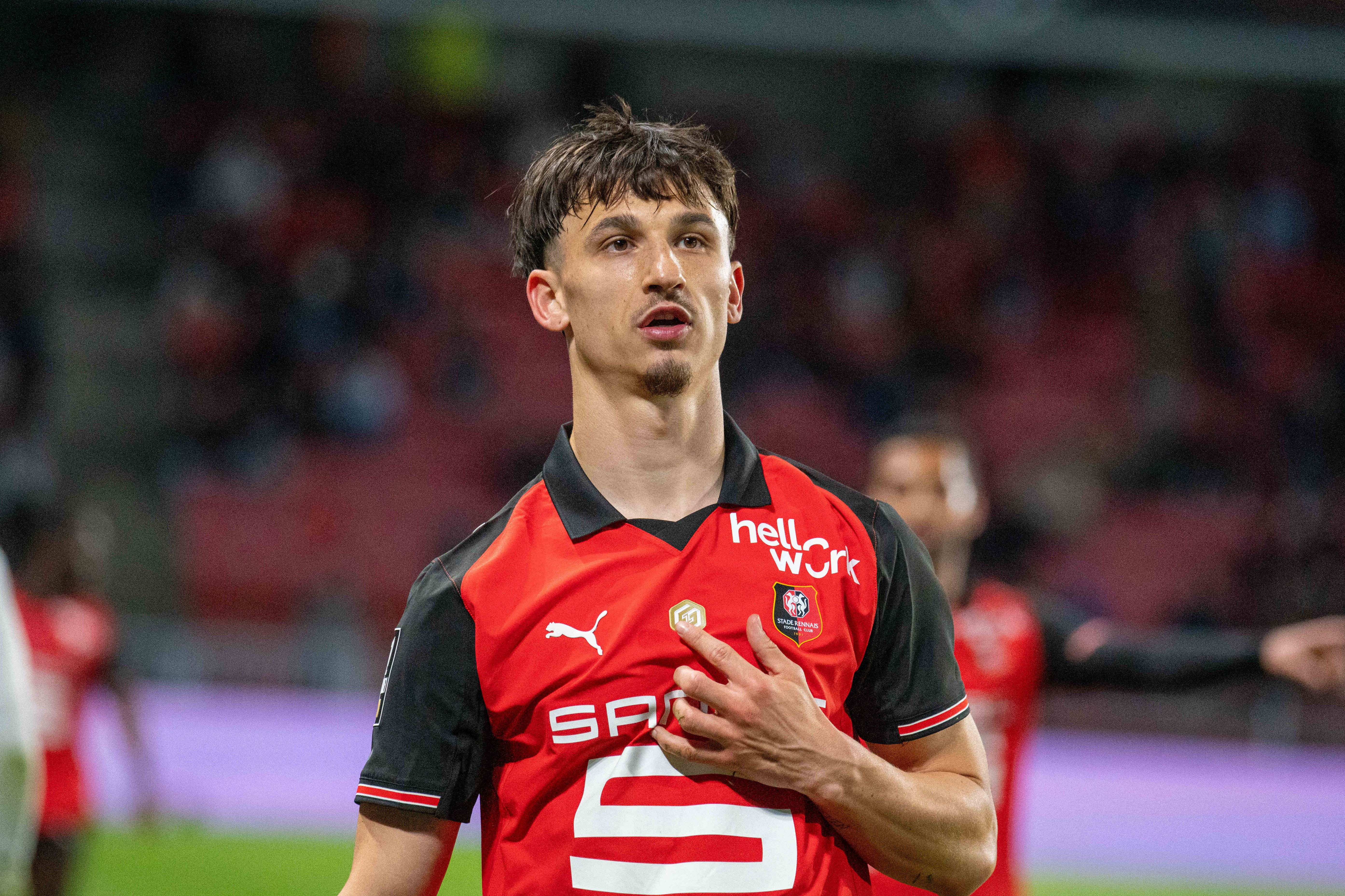 Estebán Lepaul, avançado do Rennes (foto: Imago)