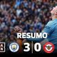 Golos só chegaram na segunda parte, mas Man. City continua a lutar pelo título
