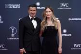 Luís Figo com a mulher Helen Svedin