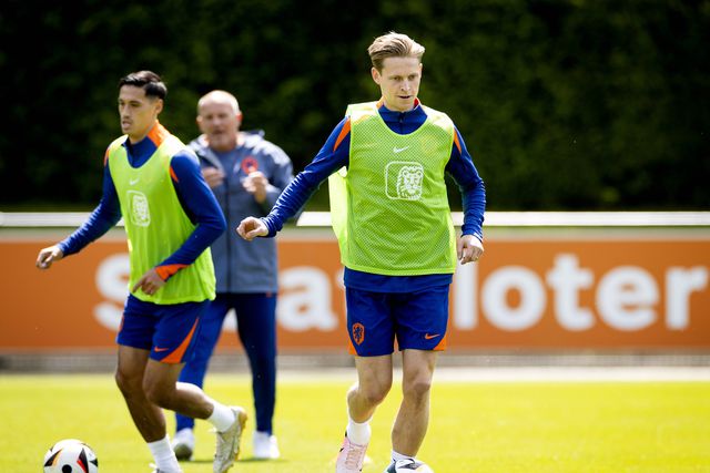 Frenkie de Jong em dúvida para a fase de grupos do Euro 2024