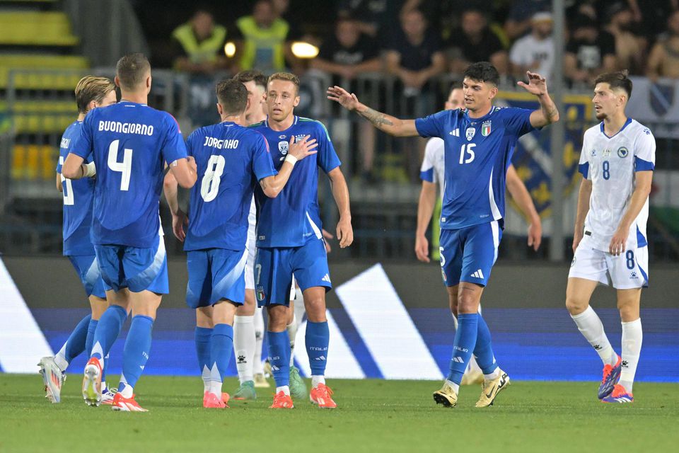 Itália vence pela margem mínima no último teste antes do Euro 2024