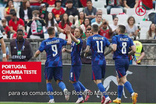 A BOLA em 59 segundos: Portugal falha teste croata
