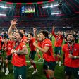 A festa da Seleção Nacional após a conquista da Liga das Nações