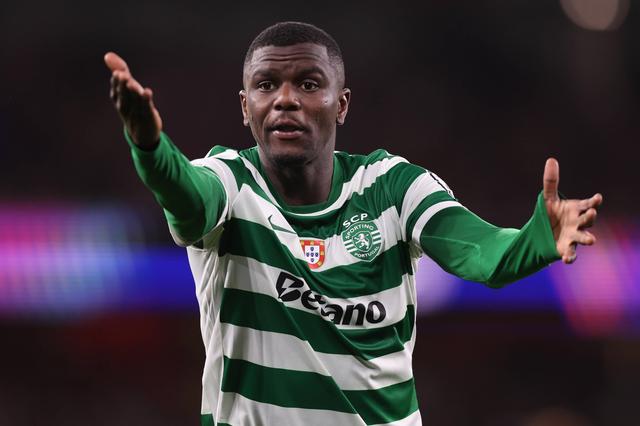 Ousmane Diomande, central de 22 anos do Sporting - Foto: IMAGO