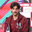 Trincão em conferência de imprensa