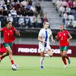 Kika Nazareth fez o único golo de Portugal na Finlândia - Foto: FPF