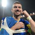 Edin Dzeko, capitão da Bósnia