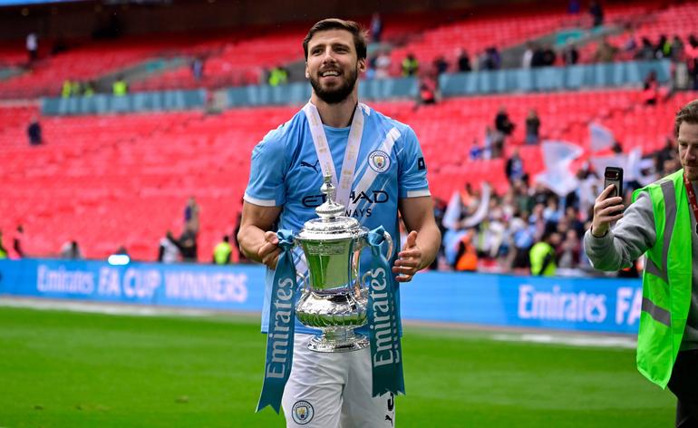 Rúben Dias chegou do Benfica em 2020 e tem contrato até 2029 - Foto: Imago