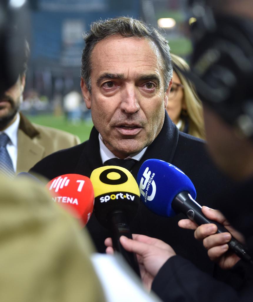 Reinaldo Teixeira, presidente da Liga Portugal. Foto Miguel Nunes
