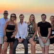 André Villas-Boas e a esposa, Joana, na companhia de João Borges e outros amigos - Foto: Instagram/Ana Sofia Cardoso