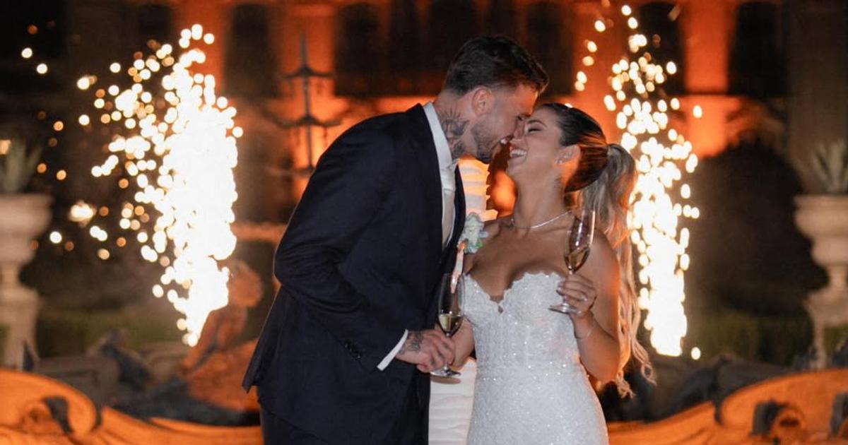 Ex-Benfica passa para o clube dos casados (fotos)