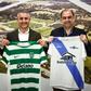 O presidente do CD 1.º de Maio e o co-director da Academia Cristiano Ronaldo, Duarte Luciano e Paulo Gomes - Foto: SPORTING CP