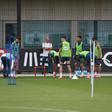 Treino matinal da Seleção Nacional na Cidade do Futebol - Foto de arquivo: Miguel Nunes