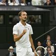 Wimbledon: Medvedev impõe-se a Sinner em maratona de cinco sets