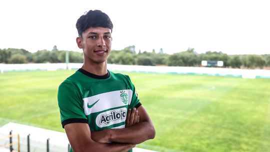 Novo reforço dos juniores do Sporting admira Gonçalo Inácio