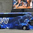Autocarro do FC Porto a caminho da Áustria