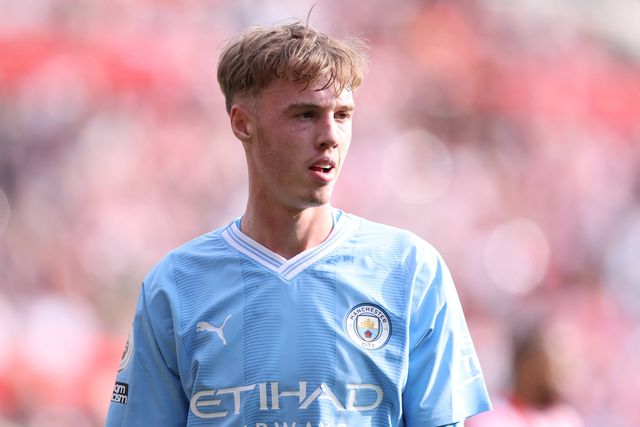 Treinava pelo Man. City com a camisola do… rival