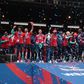 Crystal Palace a celebrar a conquista da Taça de Inglaterra
