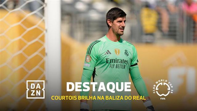 Courtois foi gigante entre os postes e adiou o inevitável (vídeos)