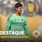 Courtois foi gigante entre os postes e adiou o inevitável (vídeos)