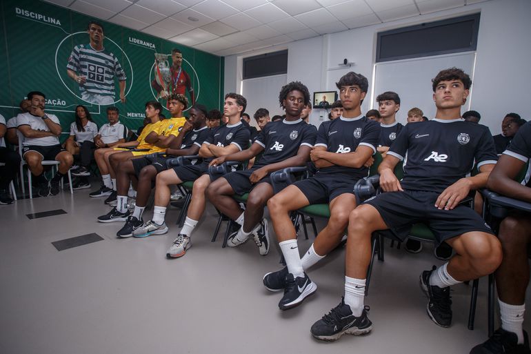 Sub-19 e sub-17 do Sporting com «muita energia» para atacar 2025/2026
