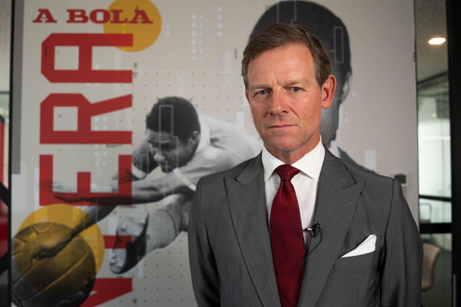 Martim Mayer, candidato à presidência do Benfica — Foto: A BOLA