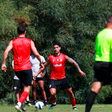 Santa Clara empatou com o Louletano em jogo-treino