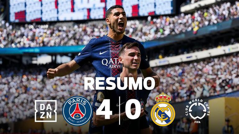 Passeio do PSG rumo à final do Mundial de Clubes (resumo)