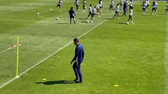 Treino das Navegadoras sem Andreia Faria