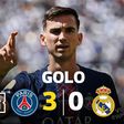 Real Madrid em apuros: PSG dá espetáculo e já cheira a goleada (vídeo)