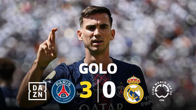 Real Madrid em apuros: PSG dá espetáculo e já cheira a goleada (vídeo)