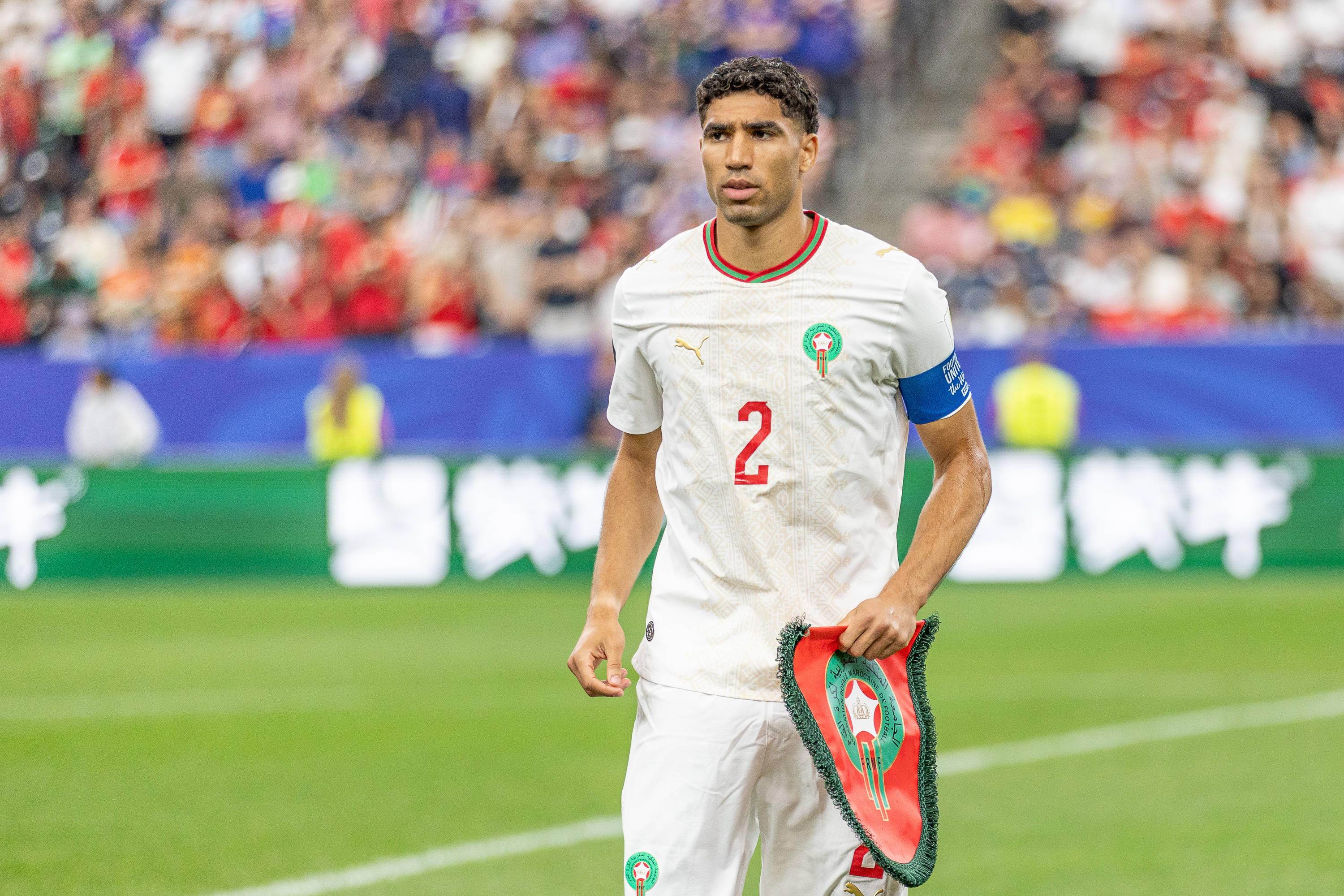 Achraf Hakimi, defesa de Marrocos - Foto: IMAGO