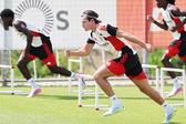 Kaminski a todo o gás - Foto: SL Benfica