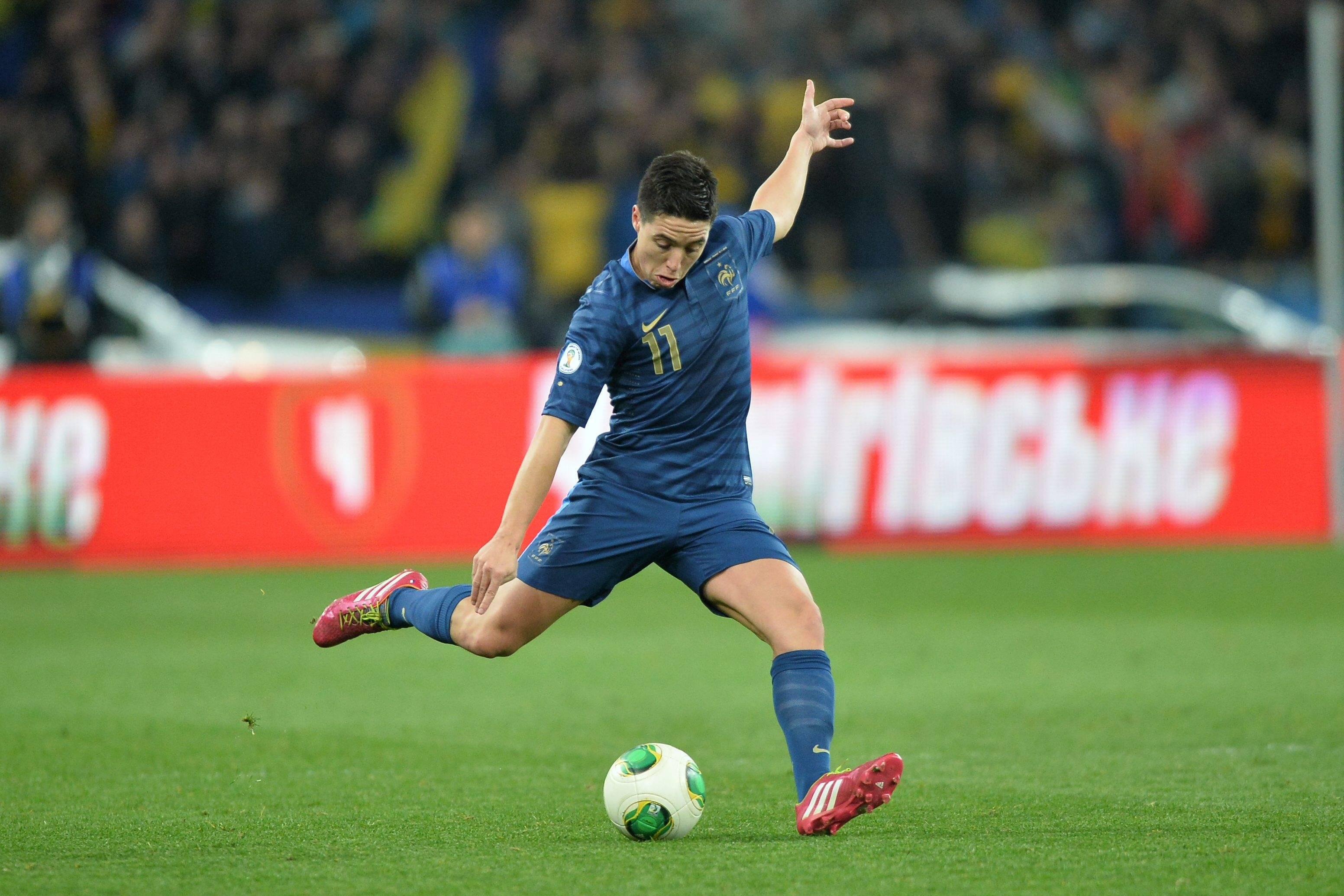 Nasri ao serviço da seleção francesa