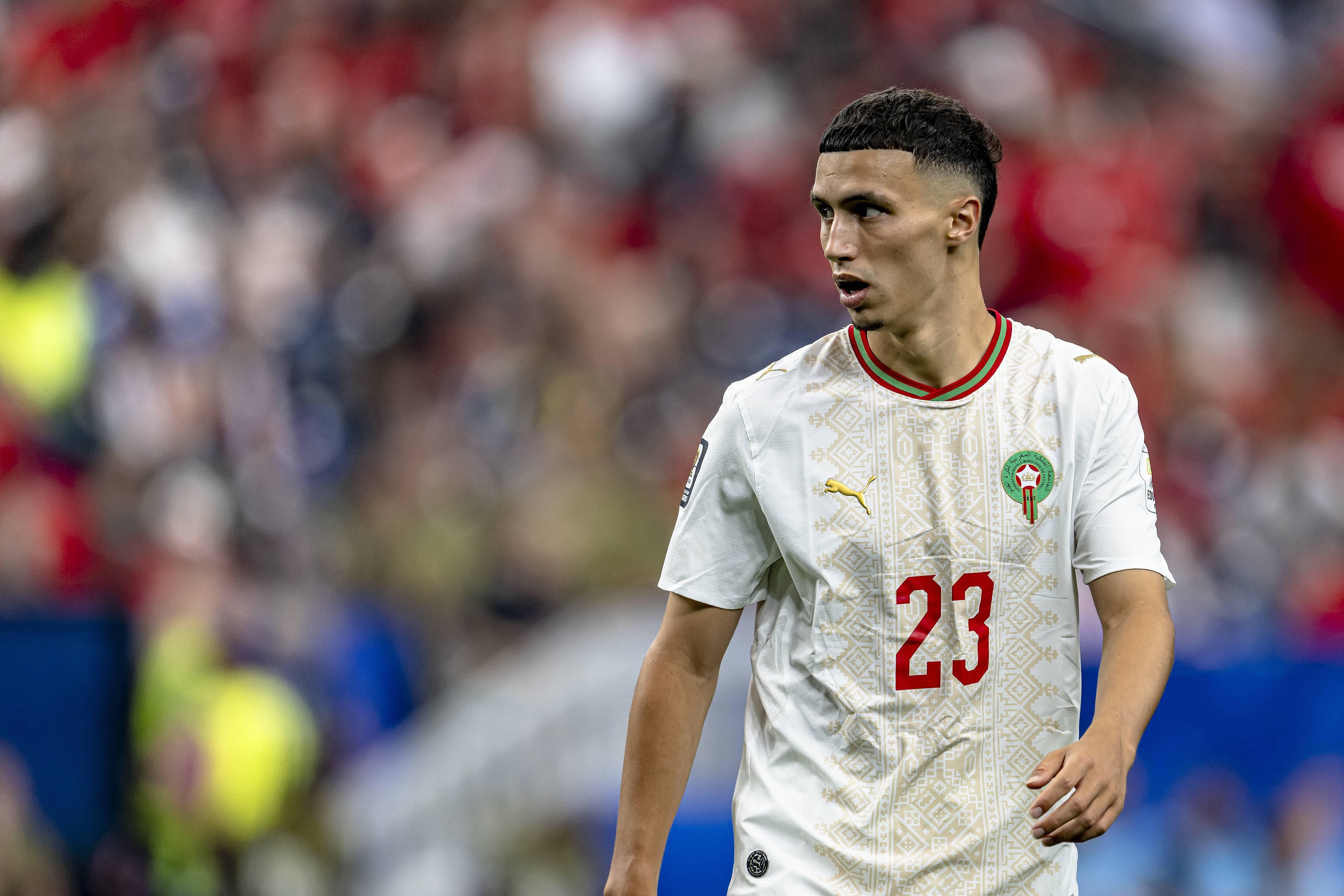 Bilal El Khannouss, avançado de Marrocos - Foto: IMAGO