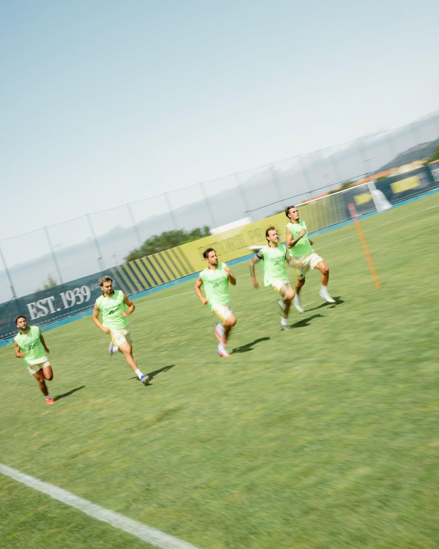 Sessão de treino teve lugar na Amoreira - Foto: Facebook/Estoril SAD