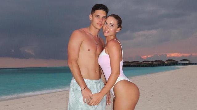 Sudakov e a esposa - Foto: instagram