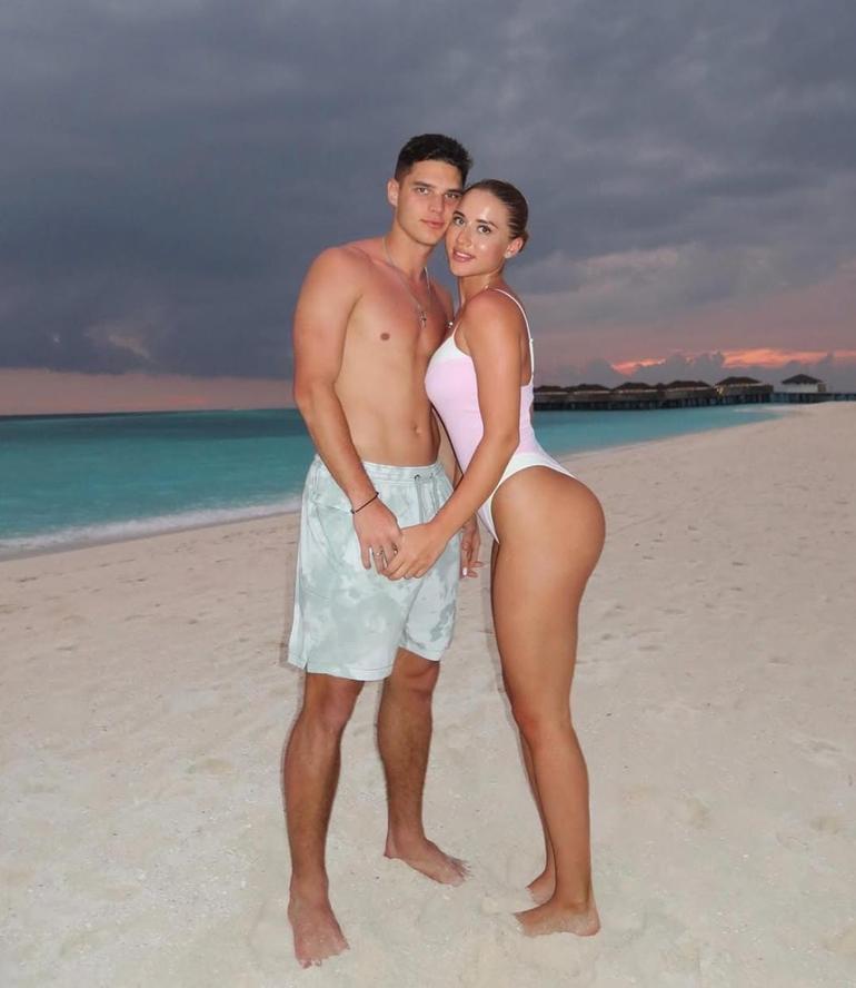 Sudakov e a esposa - Foto: instagram