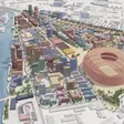 Projeto do novo estádio do Manchester United e zona envolvente