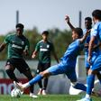 Issa Doumbia já se mostra a Rui Borges - Foto: Sporting CP