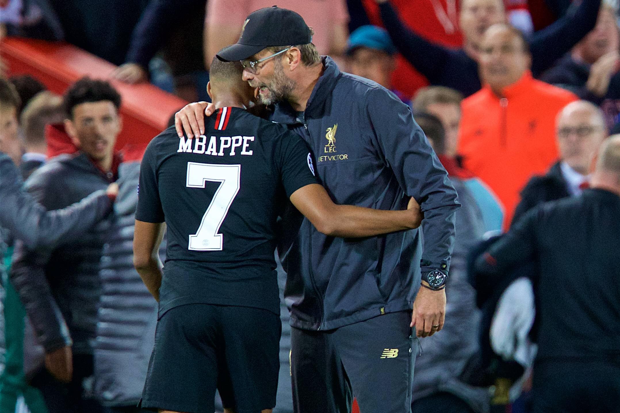 Mbappé com Klopp