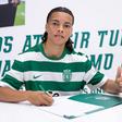Diego Farinha. Médio de 16 anos. Assinou recentemente contrato profissional com o Sporting. Jogou nos sub-17 na época passada e fez sete golos e duas assistências - Foto: Sporting CP