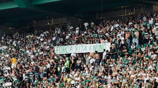 Adeptos do Sporting reagem ao incidente da Supertaça