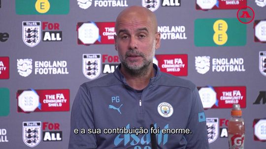 Guardiola: «Contribuição de Julián Álvarez foi enorme»