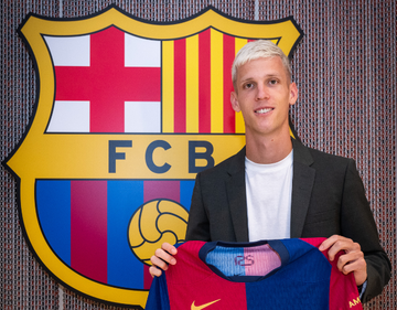 Barcelona oficializa contratação de Dani Olmo