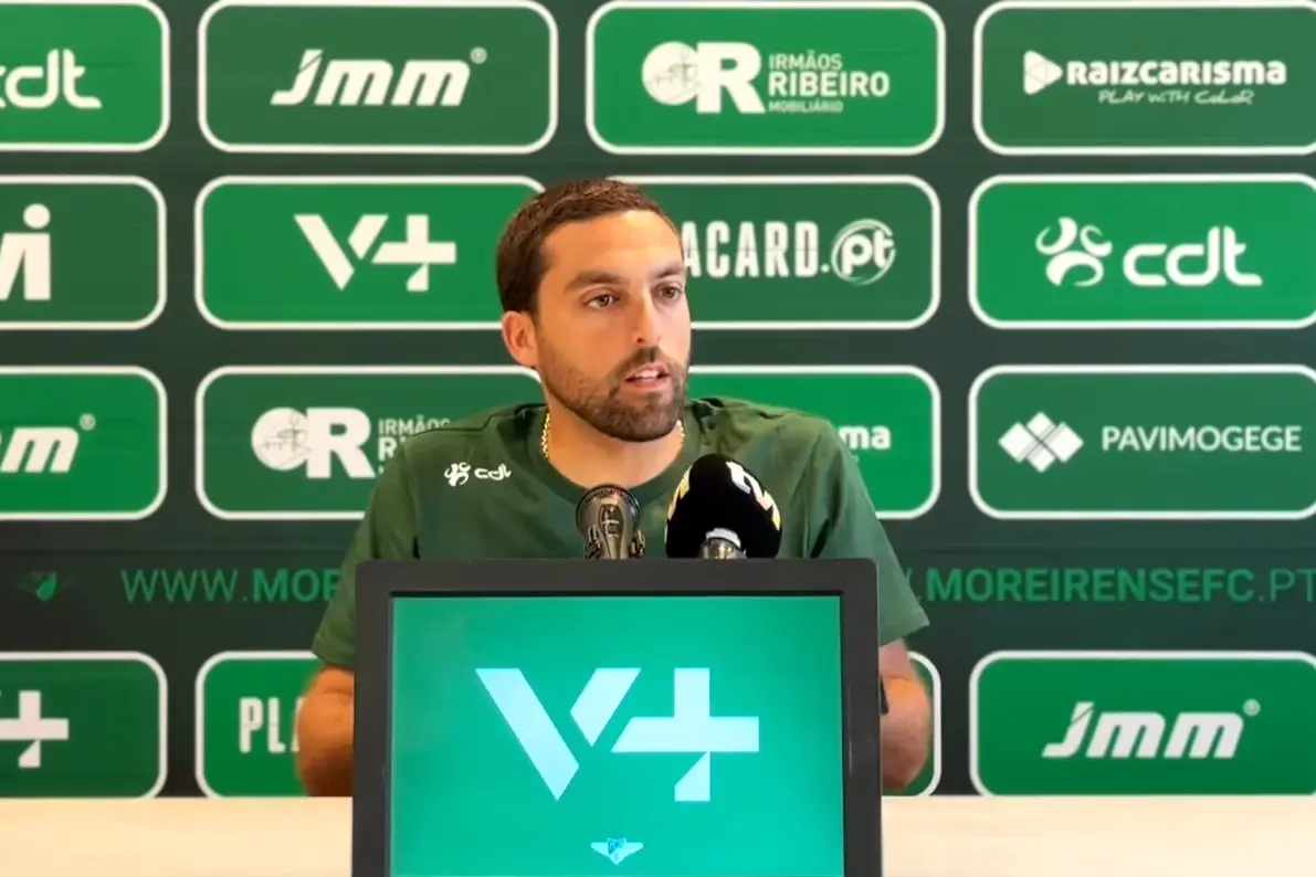 Vasco Botelho da Costa, treinador do Moreirense, na antevisão ao jogo com o Tondela - Foto: Moreirense