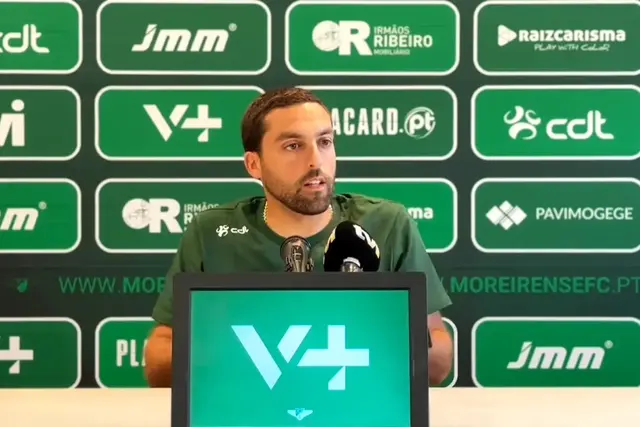 Vasco Botelho da Costa, treinador do Moreirense, na antevisão ao jogo com o Tondela - Foto: Moreirense
