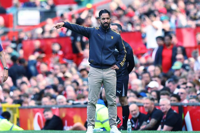 Ruben Amorim, treinador do Manchester United