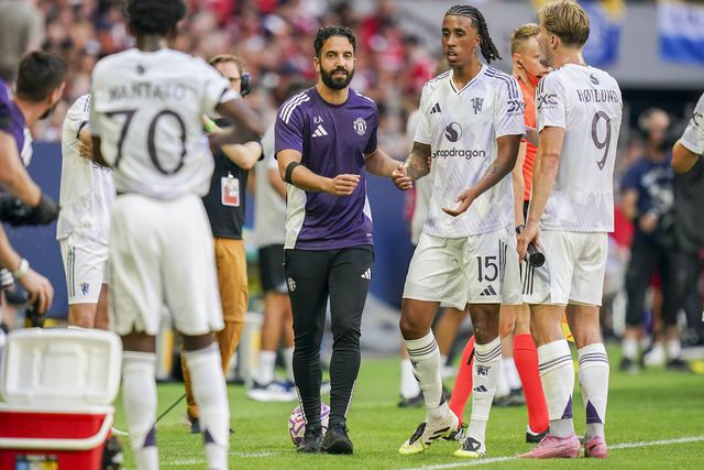 Ruben Amorim, treinador do Manchester United